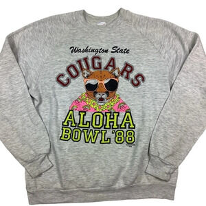 Vintage Washington State Cougars 1988 Aloha Bowl crewneck